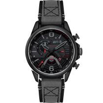 AVI-8 AV-4056-0B Mens Watch Hawker Harrier Dual Retrograde Chronograph 44mm 5ATM