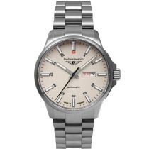 Bauhaus 2866M-5 Mens Watch Aviation Automatic Titanium 42mm 10ATM
