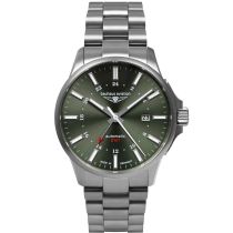 Bauhaus 2868M-4 Mens Watch Aviation Automatic Titanium 42mm 10ATM