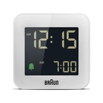 Braun BC08W classic digital alarm clock