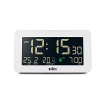 Braun BC10W digital alarm clock