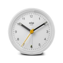 Braun BC12W classic alarm clock