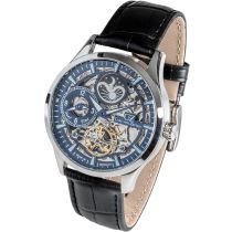 Carl von Zeyten CVZ0063BLS Freiburg Automatic Dual Time 44mm 10ATM