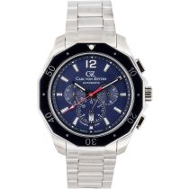 Carl von Zeyten CVZ0079BLMS Hausach Automatic Mens Watch 46mm 10ATM