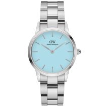 Daniel Wellington DW00100540 Damenuhr Iconic Link Capri 28mm 3ATM 