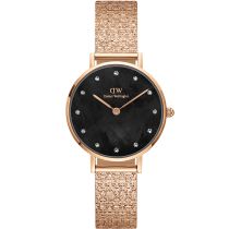 Daniel Wellington DW00100591 Damenuhr Petite Lumine Pressed Piano 28mm 3ATM 
