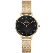 Daniel Wellington DW00100595 Damenuhr Petite Lumine Pressed Piano 28mm 3ATM 