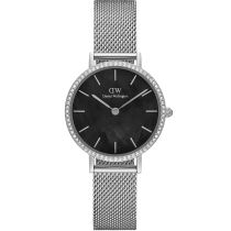 Daniel Wellington DW00100661 Damenuhr Petite Lumine Bezel Sterling Black 28mm 3ATM 