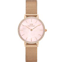 Daniel Wellington DW00100663 Damenuhr Petite Lumine Bezel Melrose Pink 28mm 3ATM 
