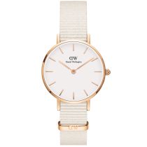 Daniel Wellington DW00100675 Damenuhr Federica Scagnetti x DW Petite Chalk Nato 28mm 3ATM 