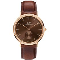 Daniel Wellington DW00100707 Herrenuhr Classic Multi-Eye St Mawes Amber 40mm 3ATM 