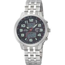 ETT EGS-11302-22M Solar Drive Radio Controlled Hunter II Chrono 48mm 10ATM