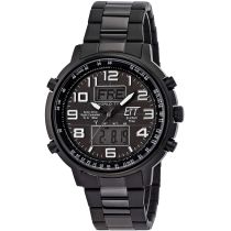 ETT EGS-11390-25M men`s solar radio controlled watch 48mm 10ATM