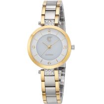 ETT ELS-12143-12M Diamond Lady Solar Drive Ladies Watch 30mm 5ATM