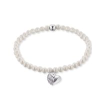 Angelcaller Bracelet ERB-HEARTWING-PE Pearl Ladies