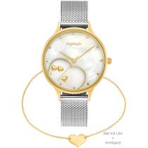 Engelsrufer ERWO-HEART-02 Happy Hearts Set Ladies Watch 34mm 5ATM