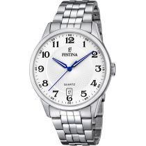 Festina F20425/1 Classic Mens Watch 43mm 5ATM