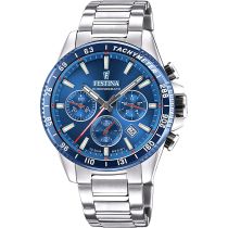 Festina F20560/3 Timeless Chronograph Mens Watch 45mm 10ATM