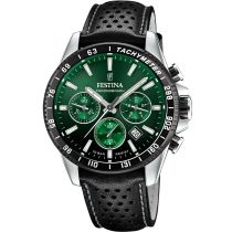 Festina F20561/5 Timeless Chronograph Mens Watch 45mm 10ATM
