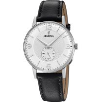 Festina F20566/2 Retro men's watch 36mm 3ATM