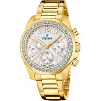 Festina F20609/1 Boyfriend Chronograph Ladies Watch 38mm 10ATM