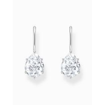 Thomas Sabo H2290-051-14 Silver dangle earrings w. white cubic zirconia 