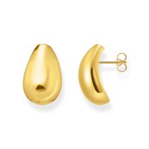 Thomas Sabo H2308-413-39 Bold - Gold-plated Teardrop Ear Studs 21,5 mm Ladies