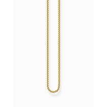 Thomas Sabo KE2227-413-39-L50V Gold-plated chain in Venetian design 1 mm 