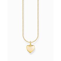 Thomas Sabo KE2234-413-39-L45V Gold-plated necklace w. heart pendant 