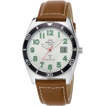 Master Time MTGA-10856-41L Radio Controlled Mens Watch 42mm 5ATM