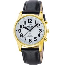 Master Time MTGA-10940-12L Mens watch Talking radio-controlled clock 43mm