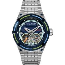 Nubeo NB-6070-66 Mens Watch Galileo Automatic Limited 49mm 20ATM