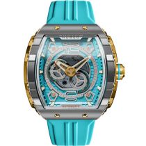 Nubeo NB-6087-04 Herrenuhr Magellan 24h Automatik 49mm 5ATM