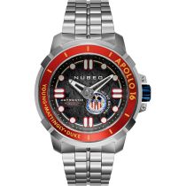 Nubeo NB-6093-33 Mens Watch Apollo 55th Automatic Limited Edition 48mm 20ATM 