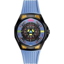 Nubeo NB-6099-SI-03 Mens Watch Space Invaders Limited Edition Automatic 44mm 5ATM 