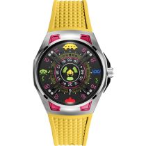 Nubeo NB-6099-SI-04 Mens Watch Space Invaders Limited Edition Automatic 44mm 5ATM 