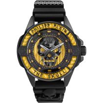 Philipp Plein PWAAA1922 The $kull Carbon Fiber 44mm 5ATM