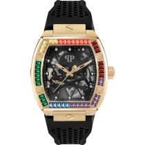 Philipp Plein PWBAA1623 Mens Watch The Skeleton Automatic 44mm 5ATM