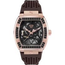 Philipp Plein PWBAA1723 Mens Watch The Skeleton Automatic 44mm 5ATM