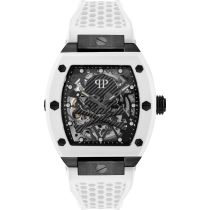 Philipp Plein PWBAA2424 Mens Watch The Skeleton Automatic 44mm 5ATM