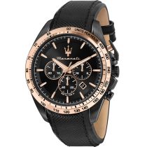 Maserati R8871612036 Traguardo Chronograph Mens Watch 45mm 10ATM