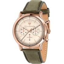 Maserati R8871633007 Mens Watch Epoca Chronograph 42mm 10ATM