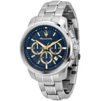 Maserati R8873621038 Mens Watch Successo Chronograph 44mm 5ATM