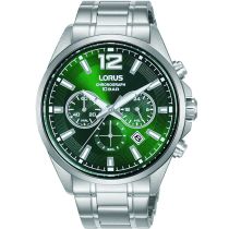 Lorus RT385JX9 chronograph men`s 43mm 10ATM