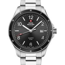 Swiss Military SM34096.01 Mens Watch 42mm 5ATM