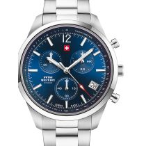 Swiss Military SM34097.03 Chronograph Mens Watch 42mm 5ATM