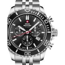 Swiss Military SM34103.01 Mens Watch Sport Chronograph 43mm 10ATM