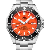 Swiss Military SMA34092.03 Automatic Diver Mens Watch 45mm 100ATM