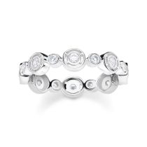 Thomas Sabo Ladies Ring TR2256-051-14-56 circles size 56