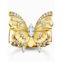 Thomas Sabo TR2495-414-14-56 Cocktailring butterfly gold plated Ladies